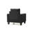 Vegas W Polyester Armchair, Modern Club Chair-22598920
