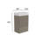 20" Modern Bathroom Cabinet - Freestanding Cashmere Grey Vanity Sink With Ceramic-377631880