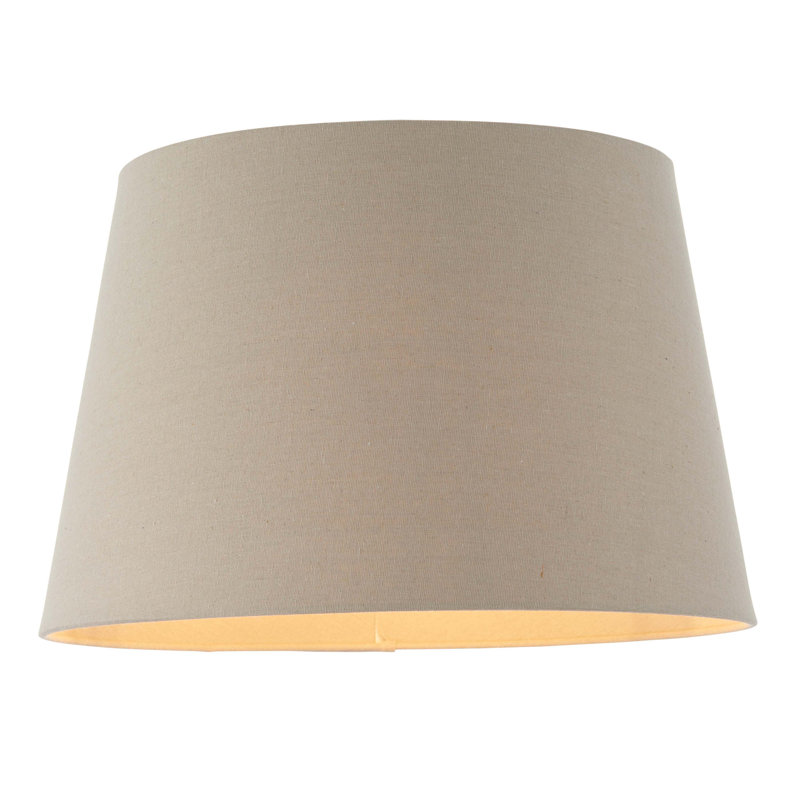 Orpington 40.6cm Fabric Empire Lamp Shade, Grey