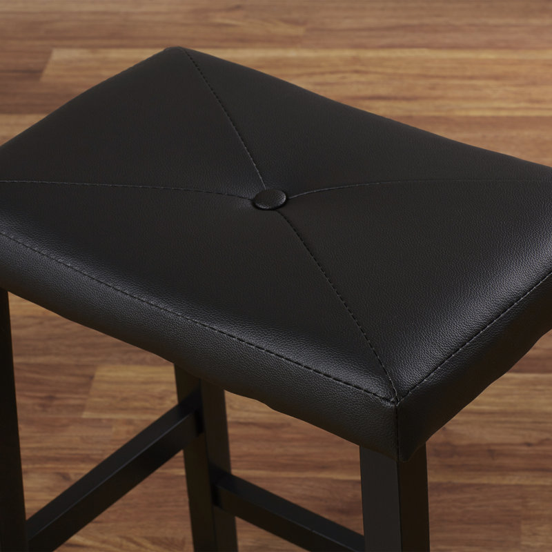 Diamondback Wood Kitchen Island, Black