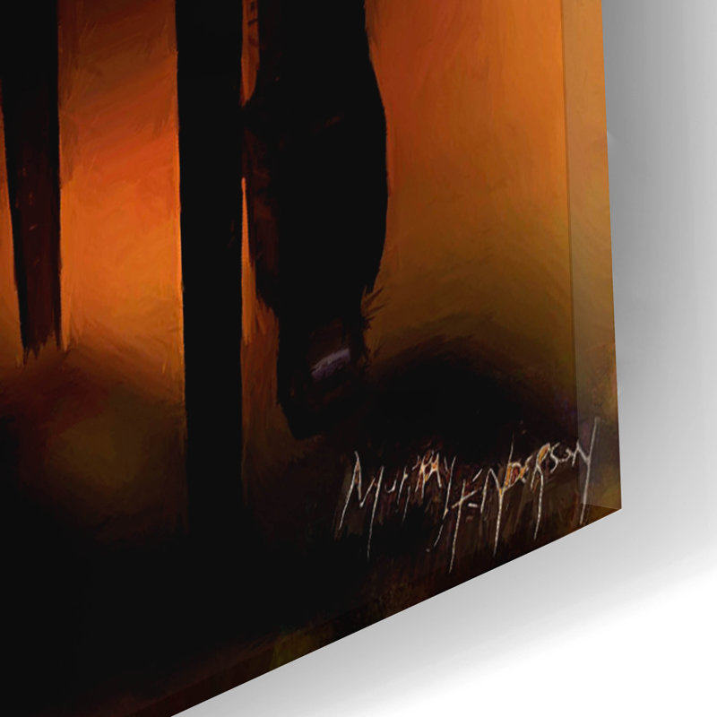 Winston Porter «Cigar Bar Love» par Murray Henderson Fine Art, verre acrylique Wal Art, H 24 po x l 16 po x P 0,2 po
