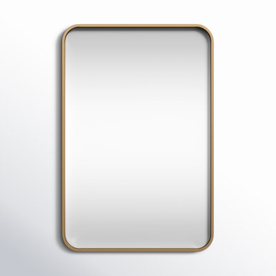 Sabine Metal Rounded Rectangle Wall Mirror