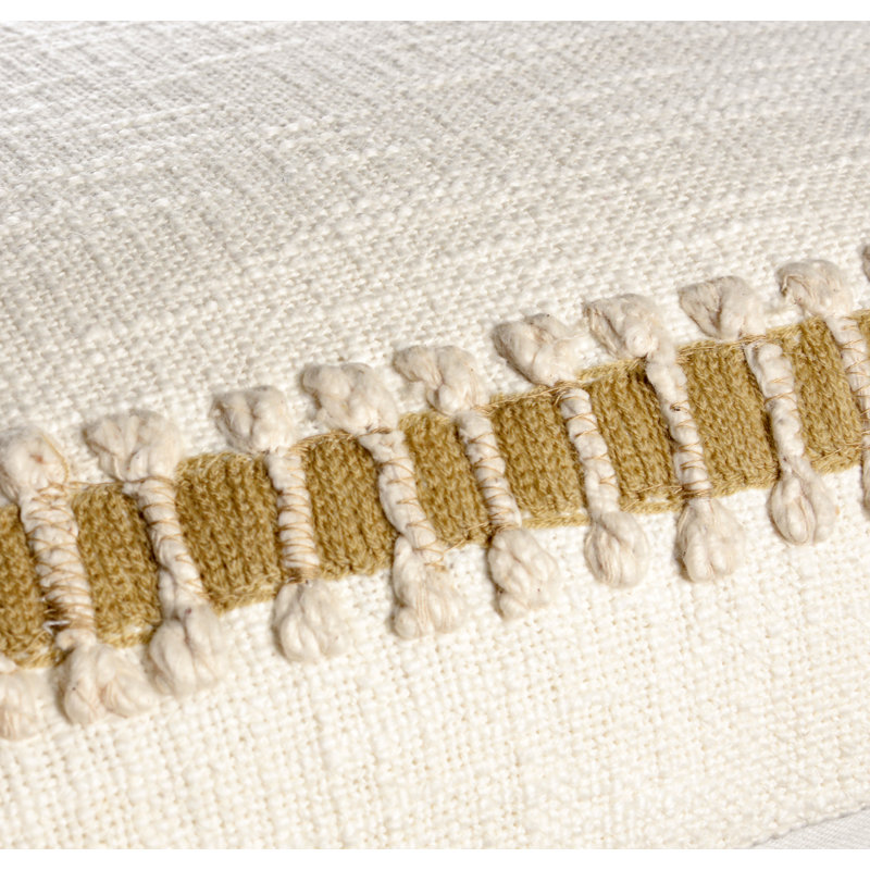 Coussin 100% coton, Alternative au duvet, Ivoire ivoire