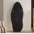 Full Length Mirror 63"X24", Irregular Wavy Mirror, Arched Floor Mirror, Wall Mirror Standing Hanging Or Leaning Against Wall For Bedroom, Flannel Wrapped Wooden Frame Mirror-1974683075