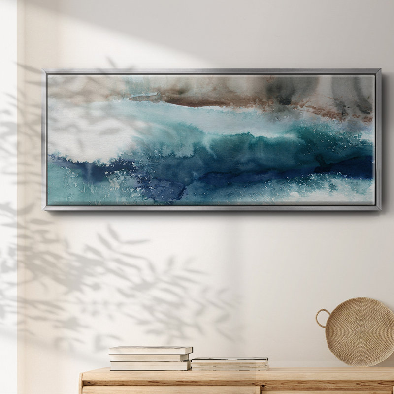 Shifting Seashore- Framed Canvas