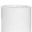 Outdoor White Fiberstone Pot