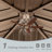 Hardtop Gazebo Outdoor Aluminum Gazebos Grill With Galvanized Steel Double Canopy For Patios Deck Backyard,Curtains&Netting-112419477-112293214-112293212
