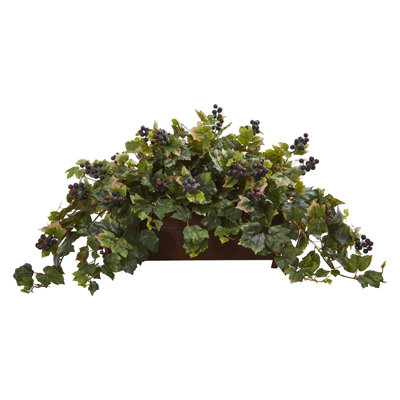 Plante grapevine artificielle 18" en pot de fleurs