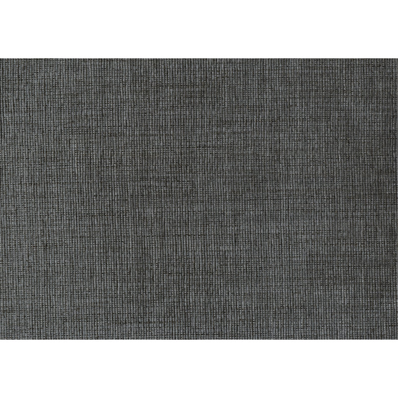 Chenille grise avec capacité de 300 lb par siège, dossier attaché, rembourrage en mousse et siège à coussins réversibles, housses en bois massif avec fermeture à glissière amovible