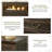 55.12"W Modern 6 Drawer Dresser Chest, Wide Double Dresser With Light, Vintage Farmhouse Wood Closet Dresser Storage Organizer, French Country Chest of Drawers for Bedroom, TV Stand for Living Room-1608785326