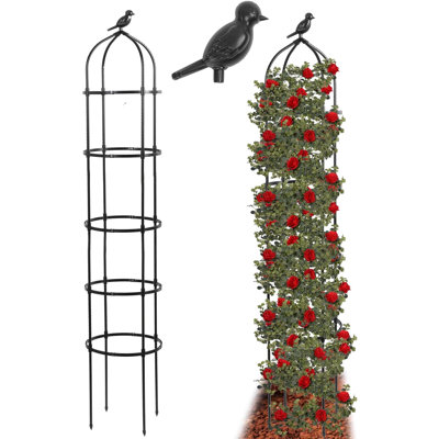 Hiligua 81'' H x 12.6'' W Obelisk Trellis