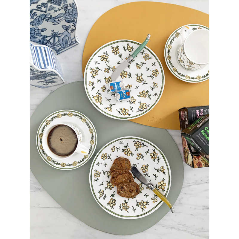 Deco Placemat, Mint 
