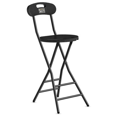 Ilakkiyen Counter Stool with Metal Frame