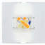 Appliquations 1-Light Glass Wall Sconce