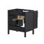Ensemble de meuble-lavabo à simple cuve 30 po Luka en chêne noir