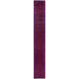 Huckstep One-of-a-Kind 2' 8" X 18' 5" Runner Wool Area Rug Purple