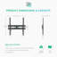 Aerionna Symple Stuff Single Screen Wall Mount
