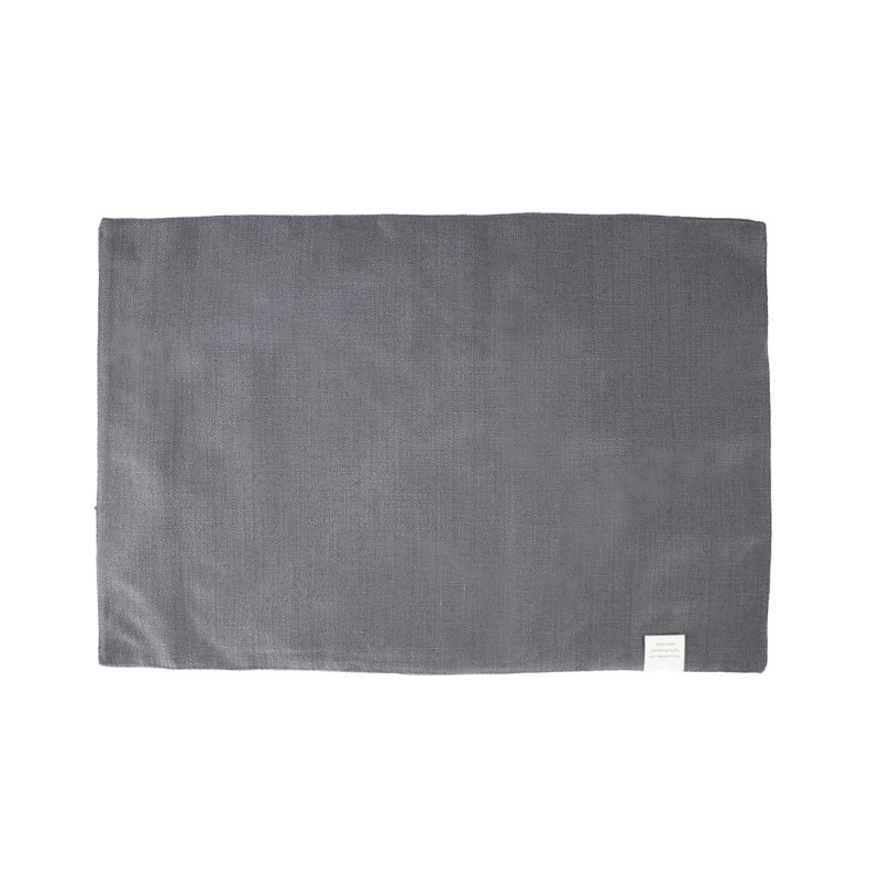 Ensemble de 4 napperons bourgogne, Gris