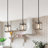1- Light Dimmable  Rectangle Pendant Light