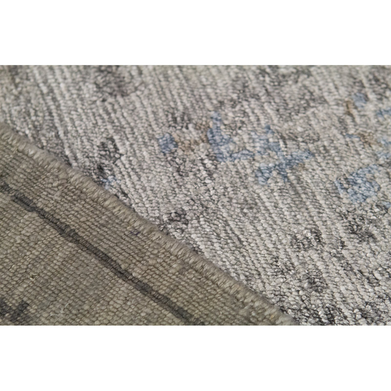 Neo Oriental Area Rug in Light Blue