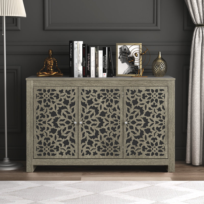 Arrastia 44.3'' Sideboard, Coffee Gray Oak, Barli