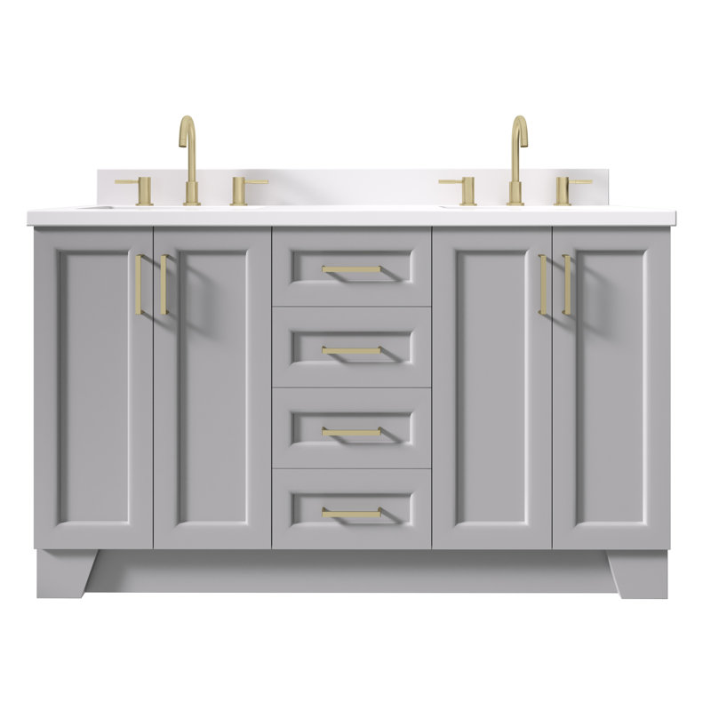Fredrickson Double Vanity, Gray