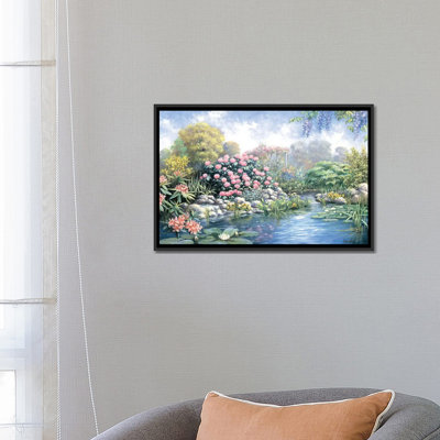 « rhododendron », impression sur toile