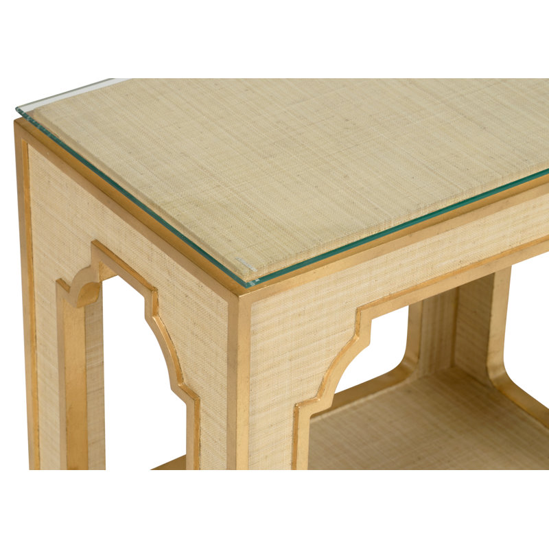 Yangon Glass End Table