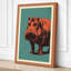 Hippopotamus Presence Rustic - Wrapped Canvas-1215454389-1215454397