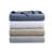 Twin Blanket Navy Blue Polyester 1 Pack All Seasons Comfort
