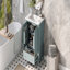 Meuble-lavabo multifonctionnel avec portes et tiroir 30 po-566961434