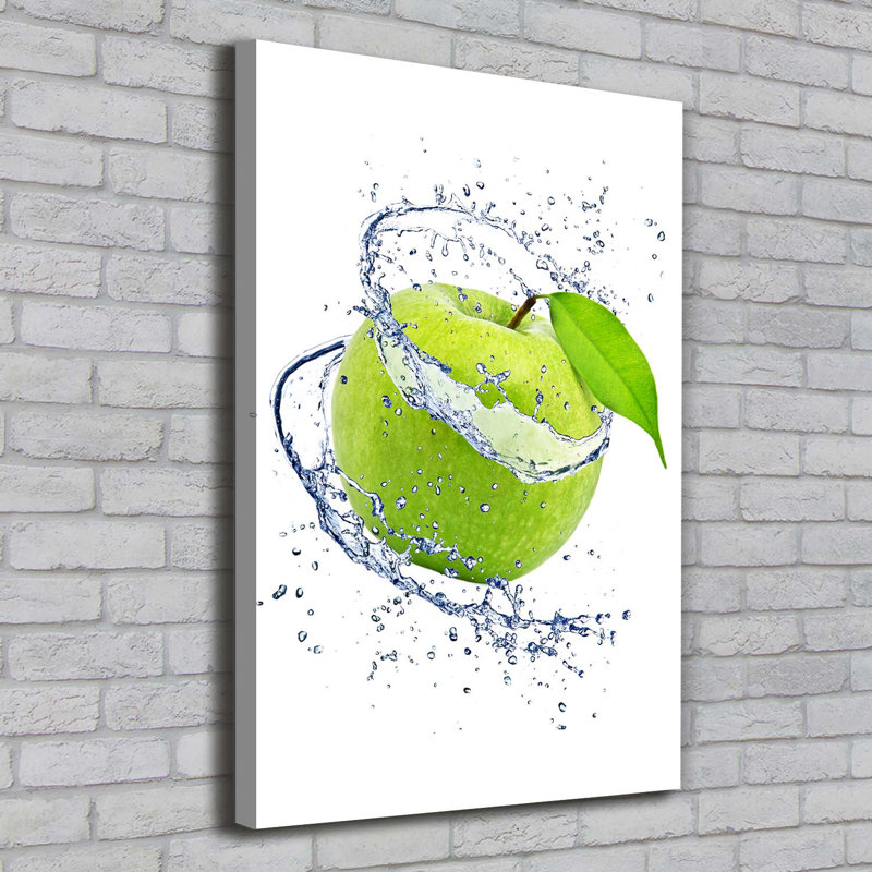 Green Apples - Wrapped Canvas Print