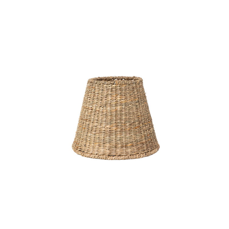 Abat-jour empire Seagrass, H 8 po x l 10 po x P 10 po