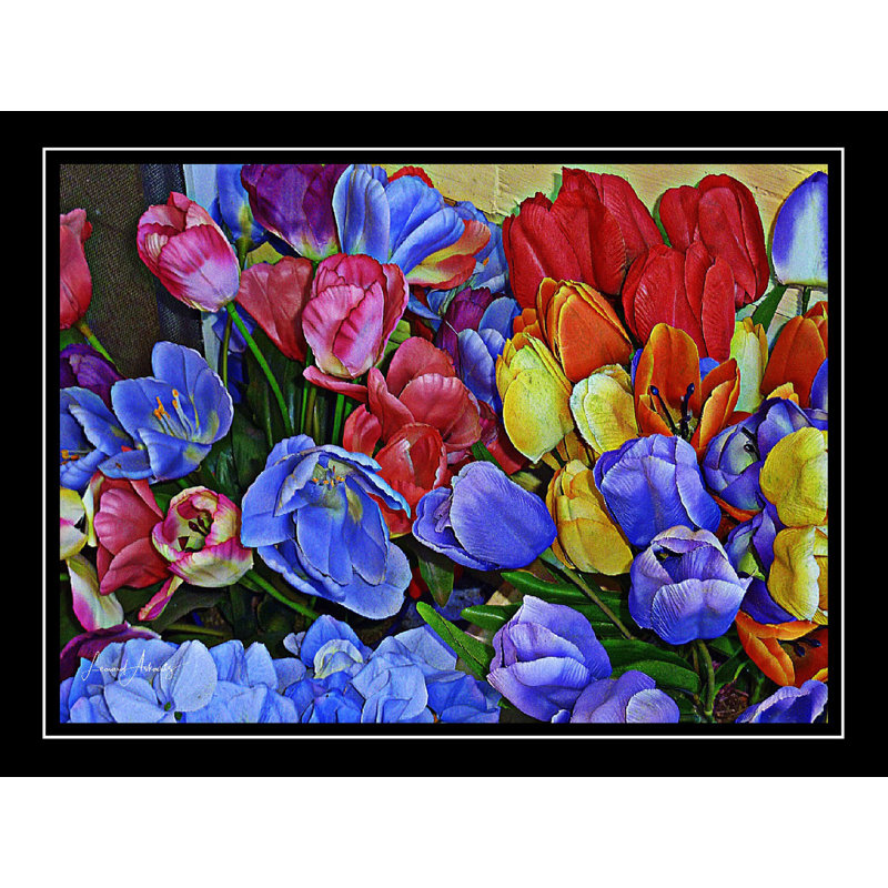 Abstract 5 Print by Leonard Askowitz