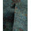 Tapis bleu noué à la main Zanyra, unique en son genre