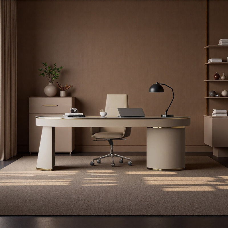 Bureau à bascule de luxe Modern Light, H 30,7 po x l 94,5 po x P 31,5 po