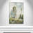 Teton Tall Green Trees I by Teton Pearce - Floater Frame Print on Canvas-119728498-69314708