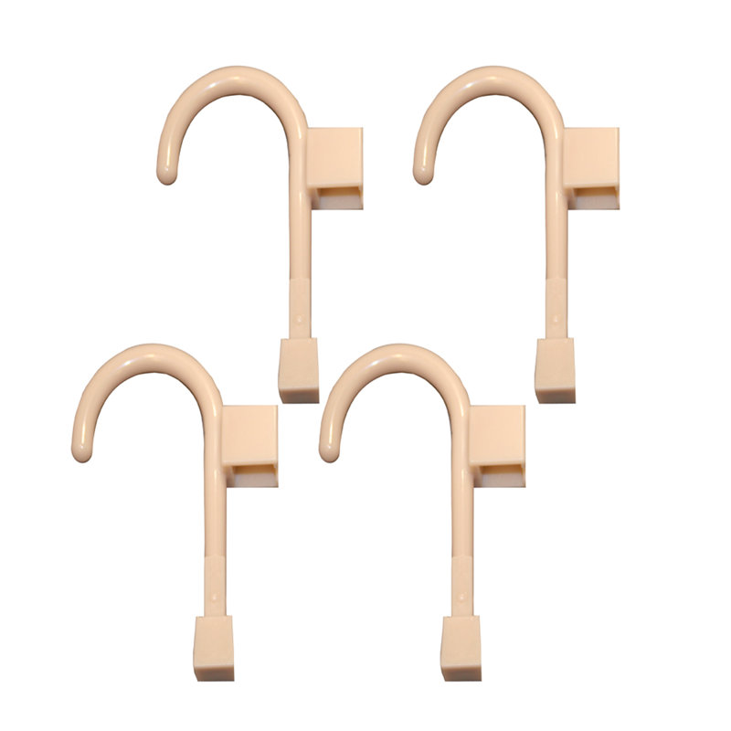 Plastic Over-the-Door Wall Hook, Sand Beige
