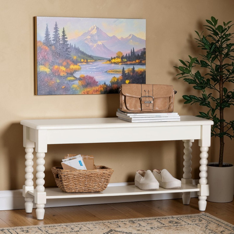 Banc d'appoint avec pieds à canette Baxton Studio Bayard