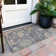 Machine Washable Indoor/Outdoor Cicel ACN1108 Blue Rug