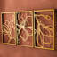 Ensemble de 3 décorations murales en métal-617052244-617052242