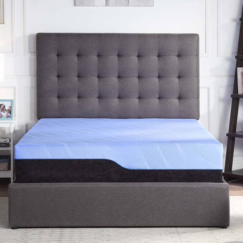 Matelas pour adulte en mousse et ressorts à refroidissement rapide Refresh Hybrid Cooling, Très grand lit