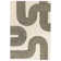 Brinlie Wool Hand Woven Cream/Green Area Rug