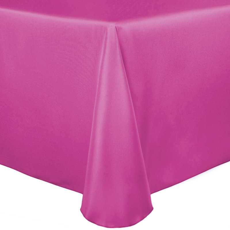 Ultimate Textile Oval Tablecloth, 3, Rose, 102" x 60"