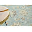 Heirloom Floral Hand-Knotted Wool Light Blue/Gold Area Rug-40095791