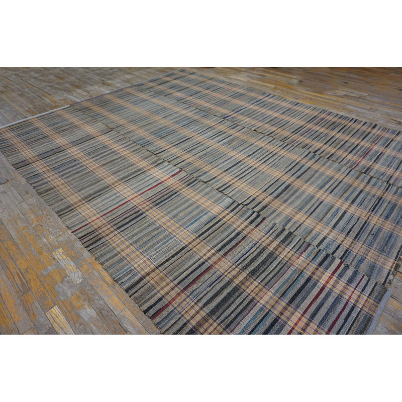 Tapis tissé à plat Antique American Rag