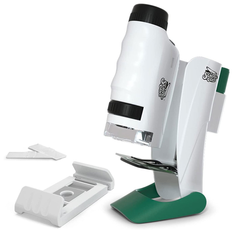 Science Can 3-In-1 Outdoor Portable Microscope STEM And Science Kit For Kids
