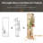 Hanger and mirror integrated design full body mirror