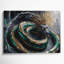 Art mural en toile noire-1089711072