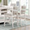 Ensemble de 2 chaises à hauteur de comptoir Modern Farmhouse